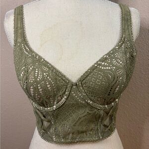 Gorgeous Olive Lace Bralette